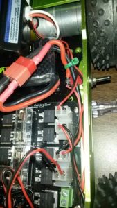 Battery, switch and motor wiring fix